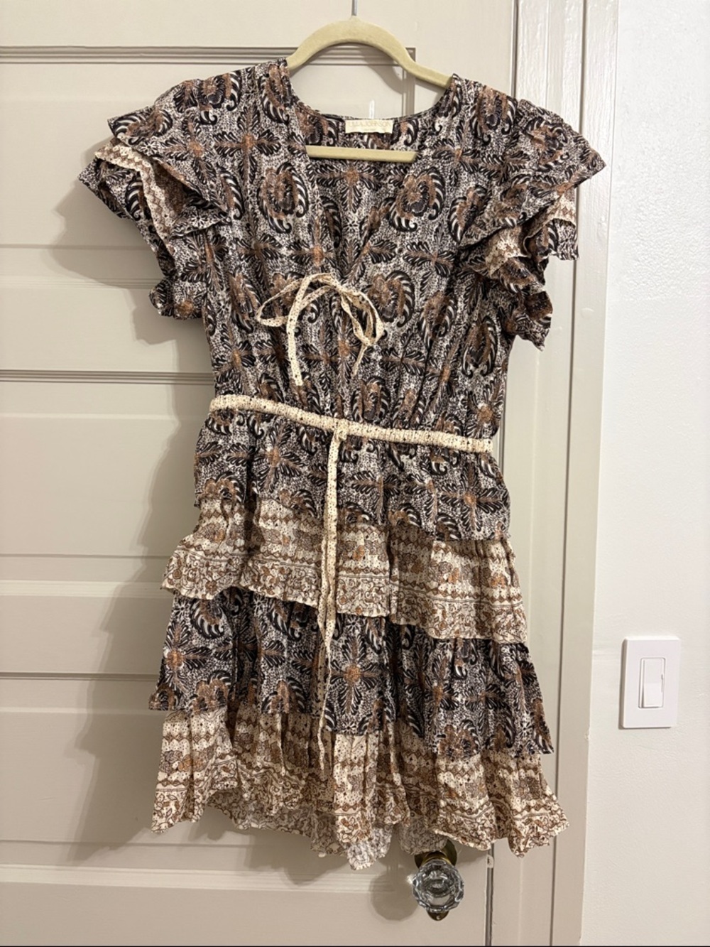 Ulla Johnson Kaitlyn Dress Nude beige size 8